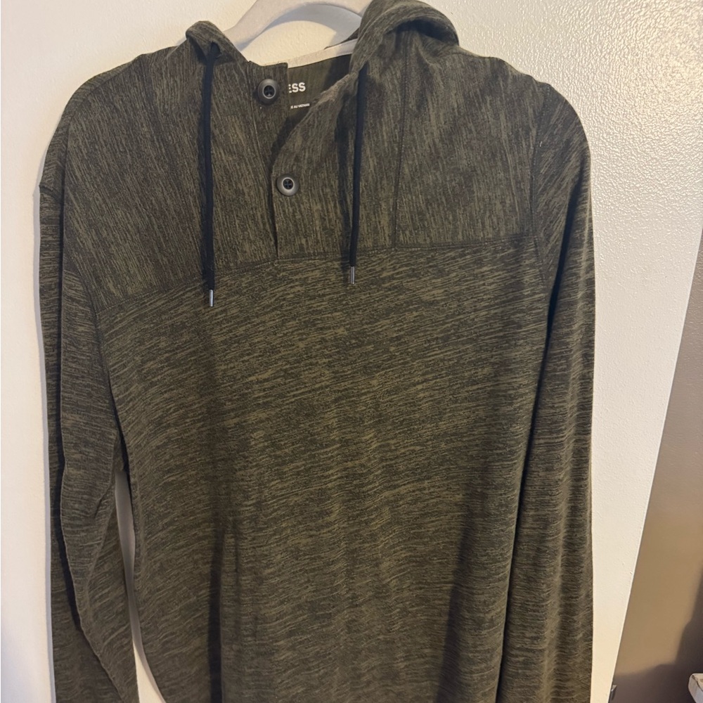 Express hoodie large green